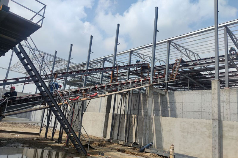 多臺高精度電子皮帶秤在新型建材行業(yè)調(diào)試完成，適應(yīng)能力更強(qiáng)！